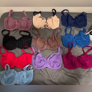 A lot of Panache Envy bras UK 32H/US 32K